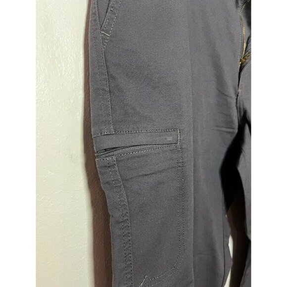 Lee Mens Extreme Comfort MVP Canvas Cargo Straight Leg Pants Grey Size 42X30 - Picture 4 of 16